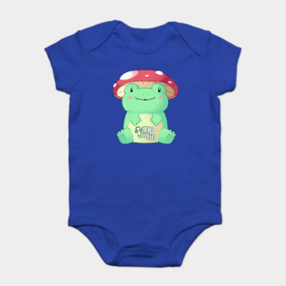 Frog Baby Bodysuit - 1UpJohn Shroom Frog by 1UpJohn